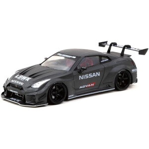 Tarmac Works 1/43 LB-Silhouette WORKS GT NISSAN 35GT-RR Full Carbon SpeedmasterJapan T43-022-CBN