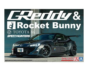 1/24 ZN6 TOYOTA 86 12 GREDDY&ROCKET BUNNY VOLK RACING Ver. (�g���^) ���������ގ� 4905083201046