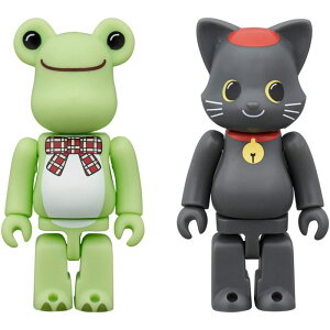 BE@RBRICK かえるのピクルス& NY@BRICK 黒ねこ ピエール 100% 2体セット タミヤ 4530956612577