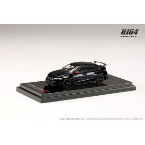 HJ64 1/64 Honda CIVIC TYPE R (FL5) RACING BLACK Package / IvVp[c NX^ubN zr[Wp HJ645063BK