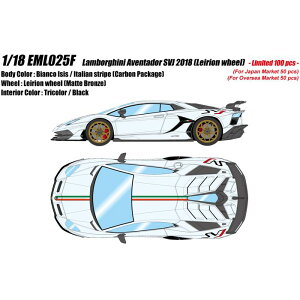 �y����E�����z���s�z�y����i�z 1/18 EIDOLON �����{���M�[�j �A���F���^�h�[�� SVJ 2018 (���C���I���z�C�[��) �r�A���R�A�C�V�X / �C�^���A���X�g���C�v ���C�N�A�b�v EML025F