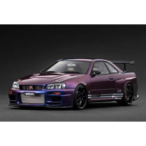 �y����E�����z���s�z1/18 TOP SECRET 34GT-R (BNR34) Purple Metallic �e�B�[�P�[�E�J���p�j�[ IG3850