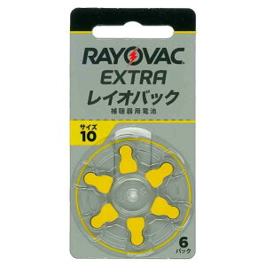 �y�����o�ׁz���C�I�o�b�N RAYOVAC �⒮��p�d�r PR536(10A) 6�����薳����@1.45V �⒮���C�d�r/��C�����d�r/�{�^���d�r