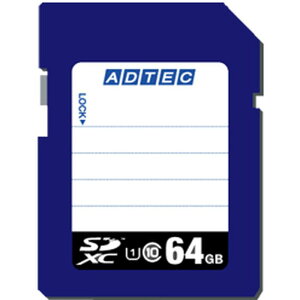 ysz128GB SDXCJ[h UHS1 Speed Class1 Class10 ADTEC AD-SDTX128G/U1