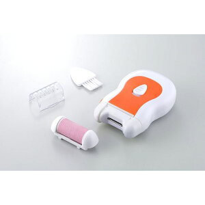 電動爪削り&かかとローラー ツメ つめ 削り かかと 足 ケア 富士パックス h983