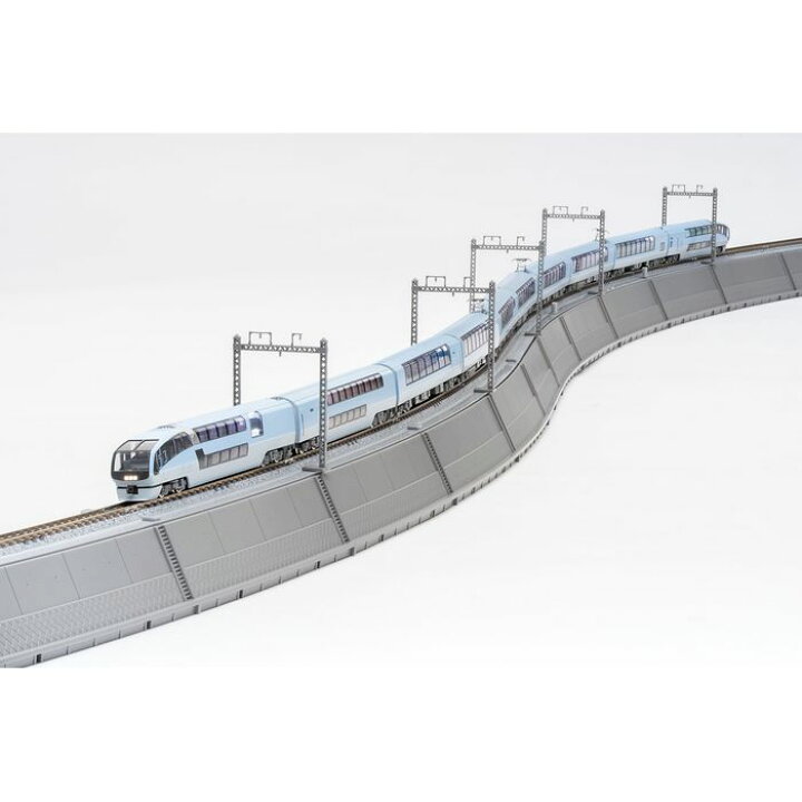 楽天市場】Nゲージ 築堤大カーブレール 延長部 鉄道模型 線路 TOMIX 