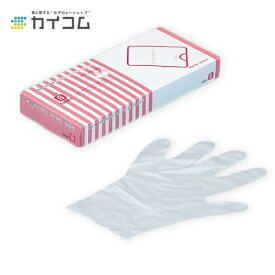 ポリ手袋 CLEAR N300 (S) サイズ : 入数 : 6000