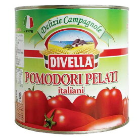[賞味期限 2026年7月31日] DIVELLA完熟ホールトマト缶2500g×6缶 DIVELLA サイズ : 2500g 入数 : 6 業務用 まとめ買い| スパゲッティ スパゲティー パスタ麺トマト缶 パスタソース イタリアン イタリア イベント レストラン