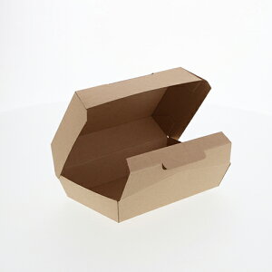 HEIKO ネオクラフト ランチボックス S 160箱入り 食品容器 サイズ :天面185×110/底面170×95/高70mm 入数 : 160ランチボックス ランチBOX ランチケース 弁当箱 使い捨て 業務用 デリバリー レジャー 紙