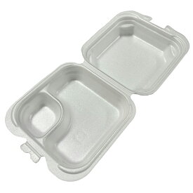テイクアウトボックス40 サイズ : 115×115×55mm 入数 : 500 | 使い捨て 業務用 まとめ買い 容器 ハンバーガー お弁当 アウトドア イベント フードパック 弁当箱 蓋付き 弁当容器 ランチボックス バーベキュー ボックス 使い捨て容器 ピクニック