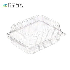 透明フードパック KHS-6 透明 サイズ : 153×126×30mm 入数 : 1200 | フードパック 使い捨て 弁当箱 持ち帰り 容器 デリバリー 使い切り 業務用 テイクアウト用使い捨て食器 クリア フード パック 宅配 飲食店 日本製 テイクアウト 焼きそば 屋台 やきそば まとめ買い 便利