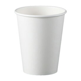 8オンス厚紙カップ(白) 本体 サイズ : φ80×95mm(260ml) 入数 : 50使い捨てコップ 白 紙コップ 使い捨て容器 レジャー デリバリー 持ち帰り 業務用 使い捨て テイクアウト イベント パーティー BBQ 紙カップ カップ 使い切り