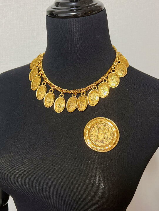 楽天市場】【中古】CHANEL シャネル カンボン ブローチ ヴィンテージ 