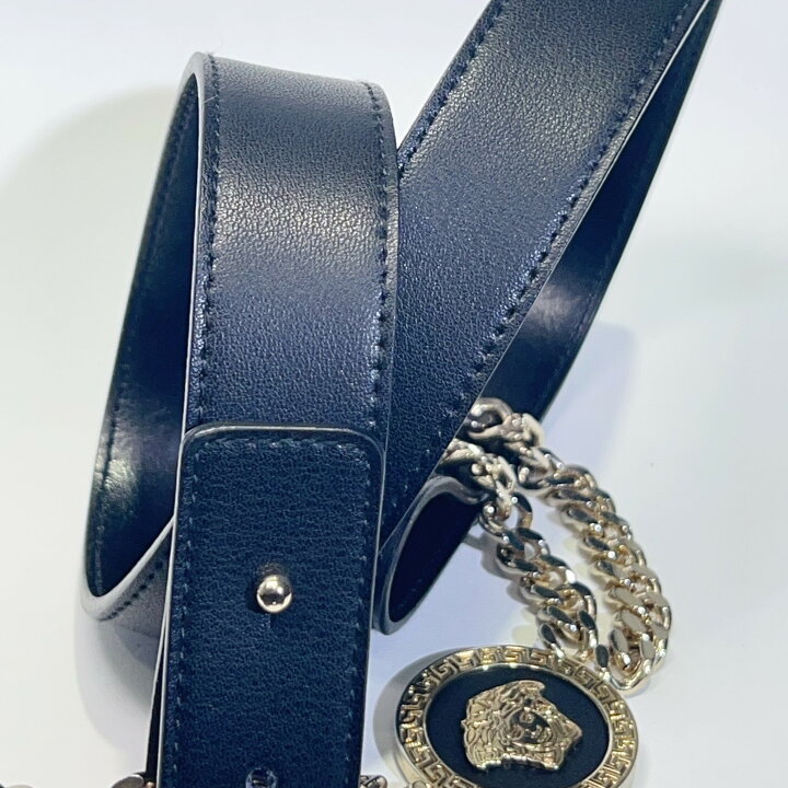 楽天市場】【中古】Versace ヴェルサーチ メデューサ チェーンベルト 