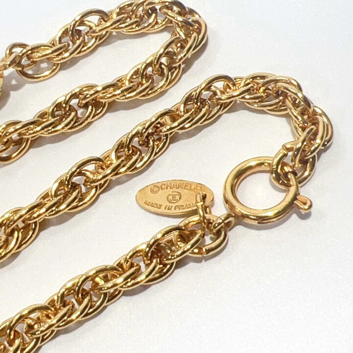 楽天市場】【中古】CHANEL シャネル ロング ネックレス ヴィンテージ  