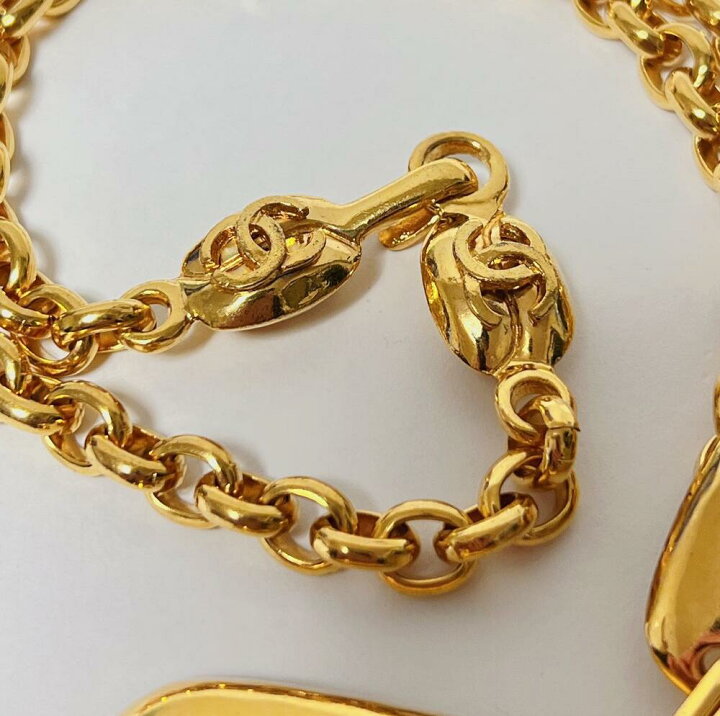 楽天市場】【中古】CHANEL シャネル ココマーク ネックレス 