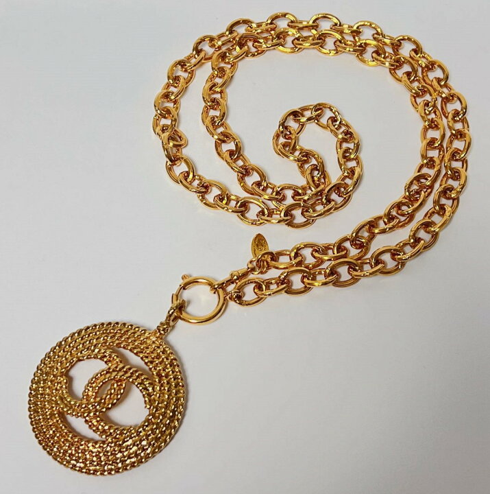 楽天市場】【中古】CHANEL シャネル ココマーク ネックレス 
