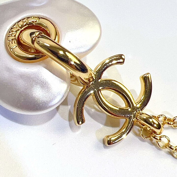 楽天市場】【中古】CHANEL シャネル ココマーク ハート フェイクパール  