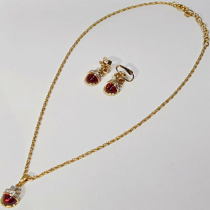 楽天市場】【中古】 NINA RICCI ニナリッチ ラインストーン ネックレス 