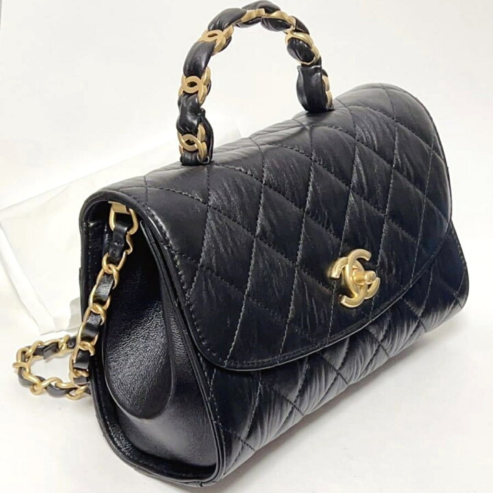 楽天市場】CHANEL シャネル AS2478 B05514 94305 スモール トップ 