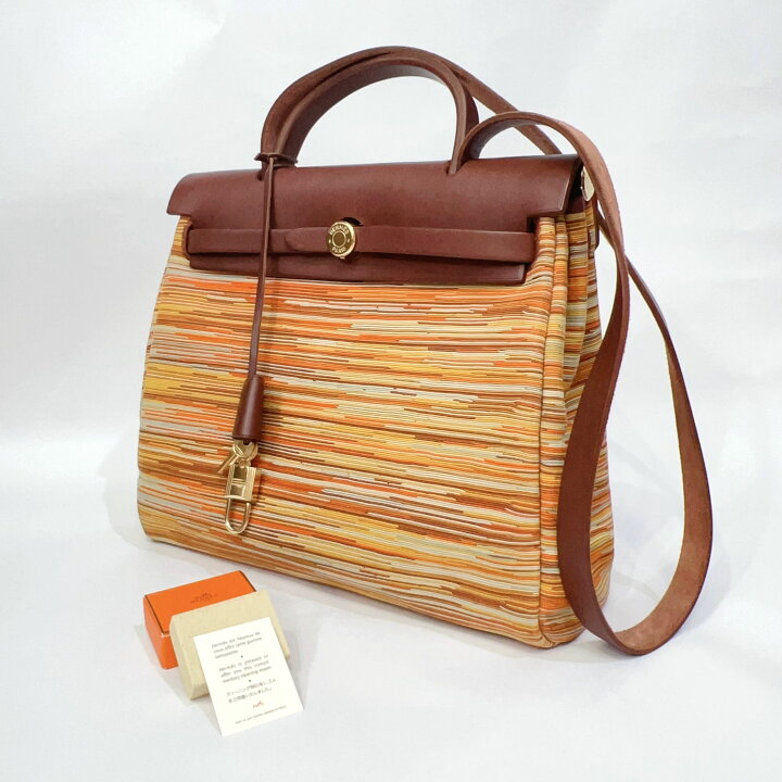 楽天市場】【中古】HERMES エルメス エールバッグ PM ヴィヴラート 
