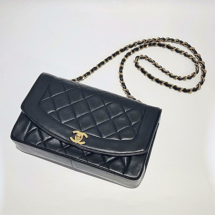 楽天市場】【中古】CHANEL ココマーク マトラッセ ダイアナ25 チェーン 