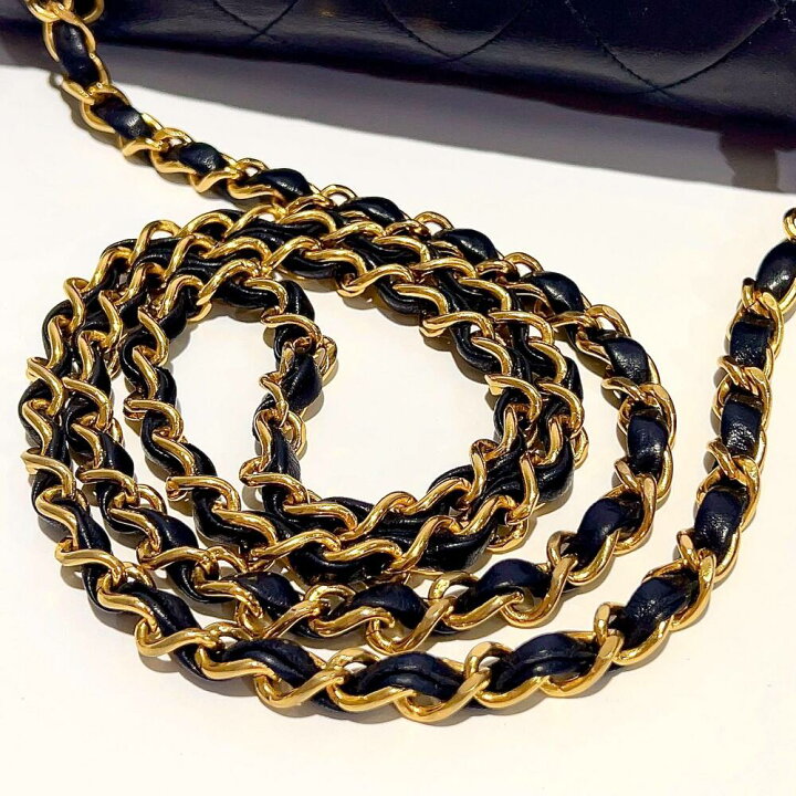 楽天市場】【中古】CHANEL ココマーク マトラッセ ダイアナ25 チェーン 