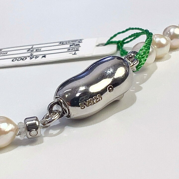 楽天市場】SV AKOYA アコヤ ベビーパール バロック ネックレス 4mm 