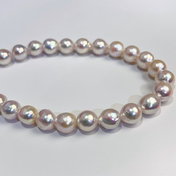 楽天市場】AKOYA アコヤ パール バロック ネックレス ルース 9−10mm  