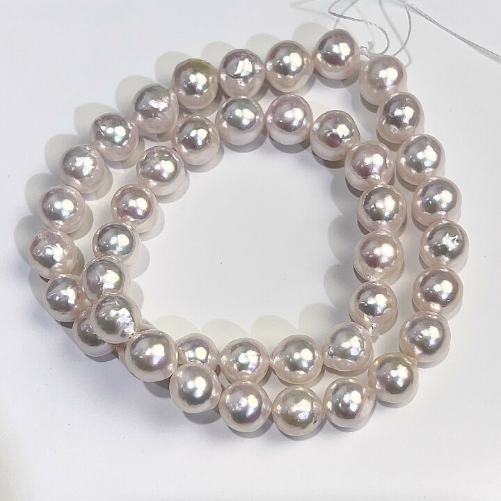 楽天市場】AKOYA アコヤ パール バロック ネックレス ルース 9−10mm  
