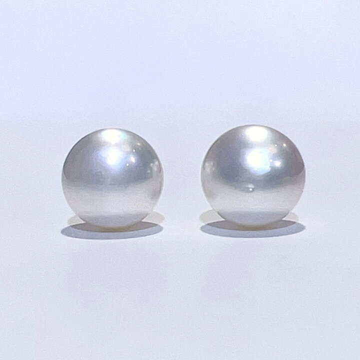 楽天市場】Pt900 天然 白蝶 南洋 パール ピアス 11.3mm 4.6g 本真珠 