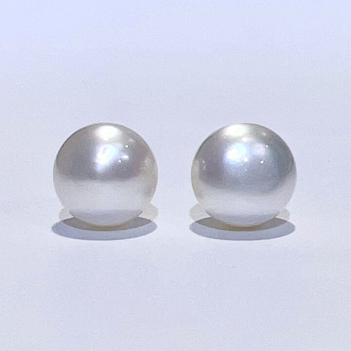 楽天市場】Pt900 天然 白蝶 南洋 パール ピアス 11.4mm 4.6g 本真珠 