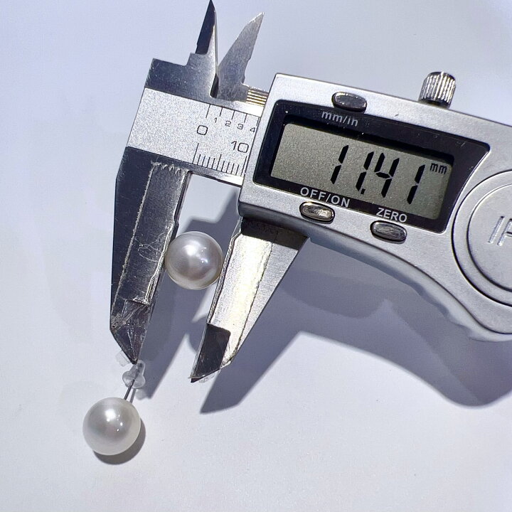 楽天市場】Pt900 天然 白蝶 南洋 パール ピアス 11.4mm 4.6g 本真珠 