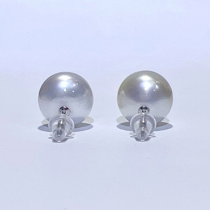 楽天市場】Pt900 天然 白蝶 南洋 パール ピアス 12.3mm 5.7g 本真珠 