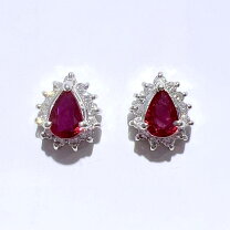 楽天市場】ルビー 中古（ピアス｜レディースジュエリー・アクセサリー 