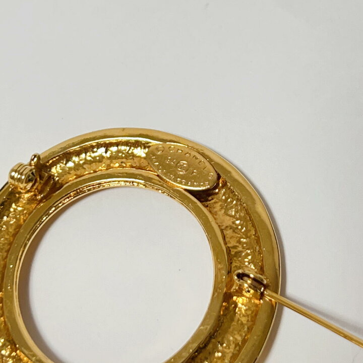 楽天市場】【中古】CHANEL シャネル 5連 ココマーク フープ ブローチ 