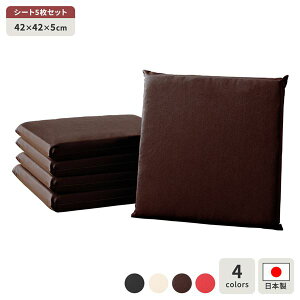 ���z�c �u���E�� 5���Z�b�g ���{�� �X�N�G�A �N�b�V���� �t���b�g �V�[�g 42×42 cm PVC ���� ���U�[ �V���v�� ���_�� �f�U�C��