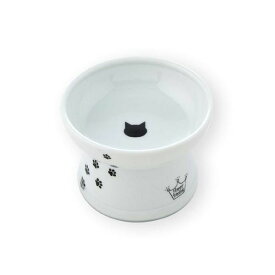 （まとめ）猫壱ハッピーダイニング 脚付フードボウル 猫柄 シリコン付き（ペット用品）【×40セット】【代引不可】