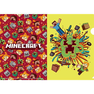 Minecraft マインクラフト A4クリアファイル /EXPLOSION