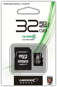 microSDHCJ[h 32GB CLASS10 UHS-1Ή@C