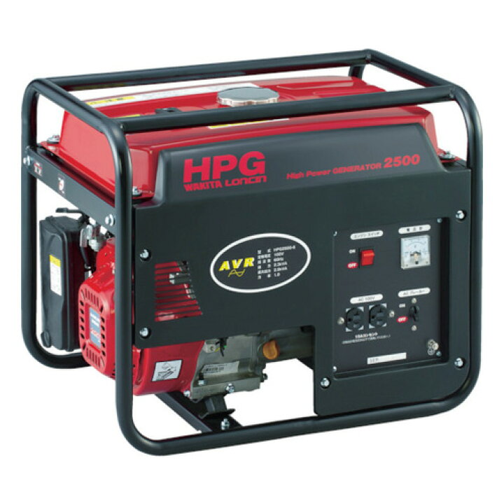 楽天市場】ワキタ 4サイクル エンジン発電機 HPG2500 【ワキタ 発電機 