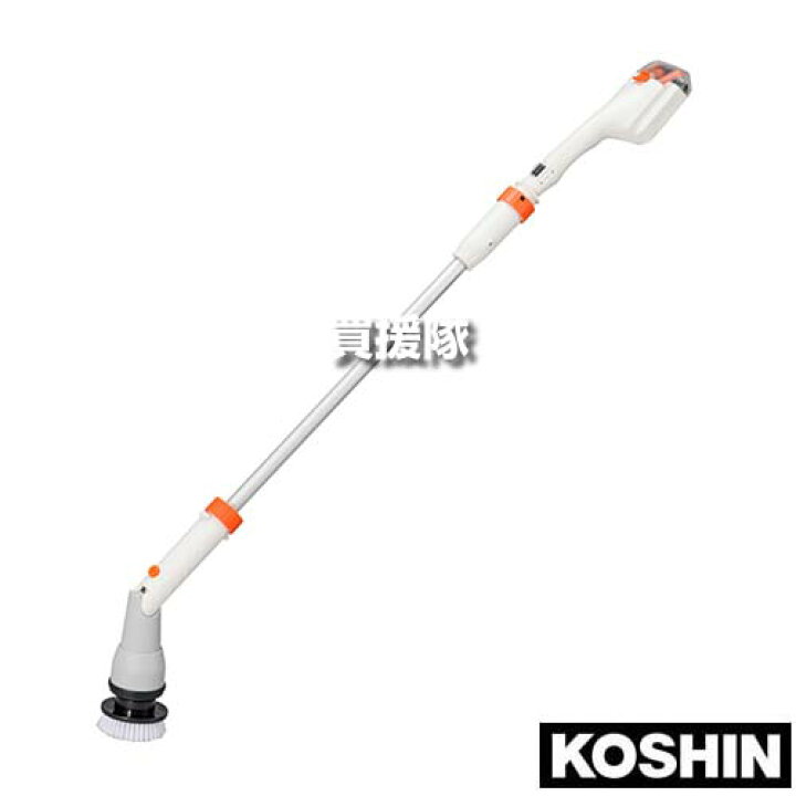 楽天市場】☆ポイント5倍☆工進 18V 充電式 マルチ スクラブブラシ SCB 