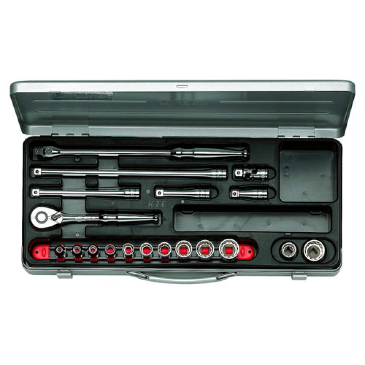 楽天市場】[KTC工具] 9.5sq.ソケットレンチセット[19点] TB312X 