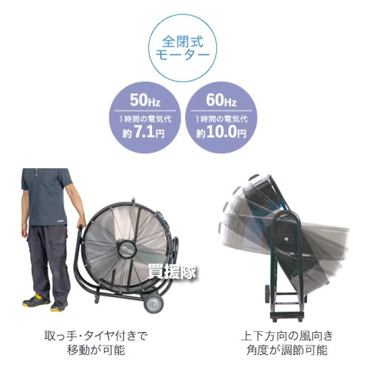 楽天市場】☆最大1200円OFFクーポン☆《法人限定》ナカトミ 75cmビッグ 
