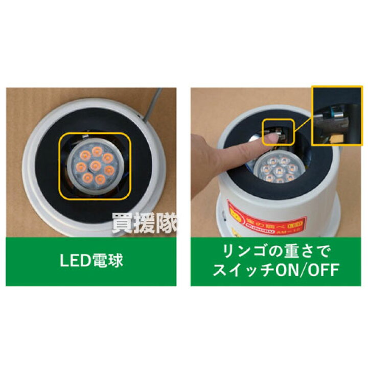 楽天市場】みのる リンゴ蜜検知機 蜜の調べ AM-10 【林檎 蜜 有無 判定 