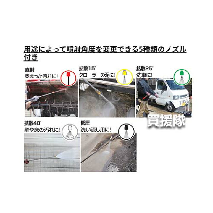 楽天市場】工進 エンジン式 高圧洗浄機 JCE-1710 【17Mpa 高圧力 高圧 