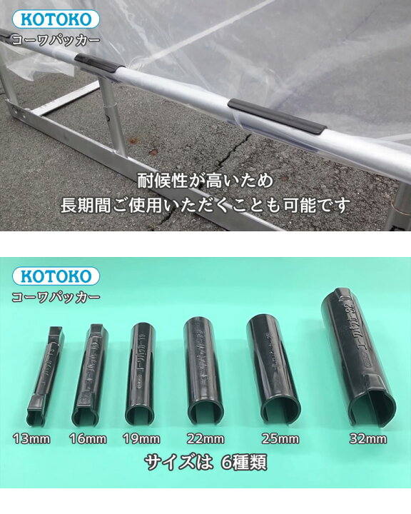 楽天市場】☆ポイント5倍☆コトコ株式会社 コーワパッカー22mm [100個 