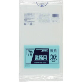 【ポイント10倍】ジャパックス メタロセン配合ポリ袋 70L透明10枚 厚み0.035mm TM73 【DIY 工具 TRUSCO トラスコ 】【おしゃれ おすすめ】[CB99]