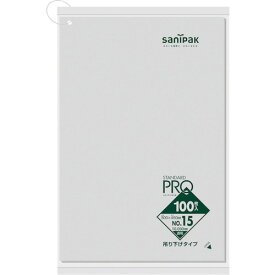 【ポイント10倍】サニパック L15H規格袋吊り下げタイプ(0.03)15号 L15H-CL 【DIY 工具 TRUSCO トラスコ 】【おしゃれ おすすめ】[CB99]