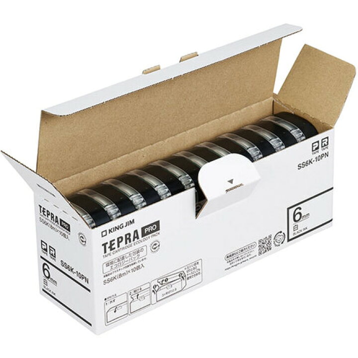 楽天市場 ポイント10倍 キングジム テプラ Proテープエコパック 10個入り Ss6k 10pn Diy 工具 Trusco トラスコ おしゃれ おすすめ Cb99 買援隊 楽天市場 ポイント10倍 キングジム テプラ Proテープエコパック 10個入り Ss6k 10pn Diy 工具 Trusco トラスコ おしゃれ おすすめ Cb99 買援隊